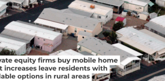 Although they’re often called ‘mobile,’ it’s hard and costly to relocate manufactured homes. Julia Robertson/Photodisc via Getty Images